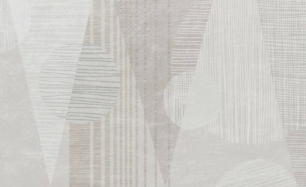 Abstract patterns in soft hues