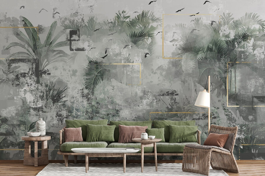 Pictura unei păduri tropicale