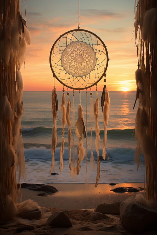 Dream catcher de la o ușă Dream catcher de la o ușă
