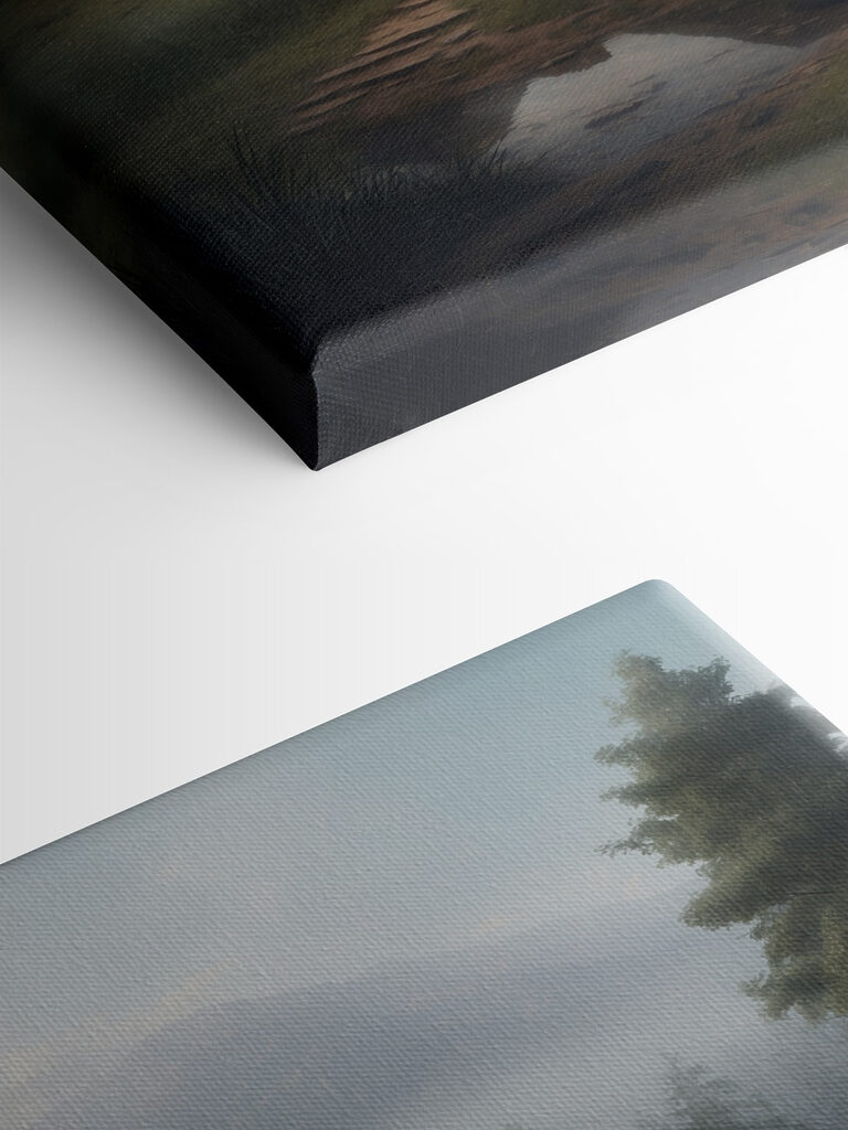 Log cabin in the woods Log cabin in the woods