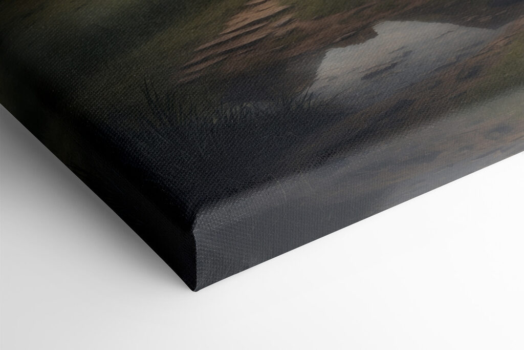 Log cabin in the woods Log cabin in the woods