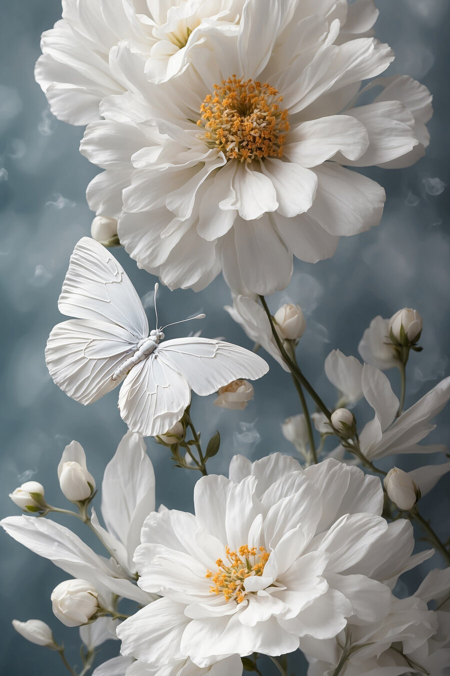 Fluture pe o floare