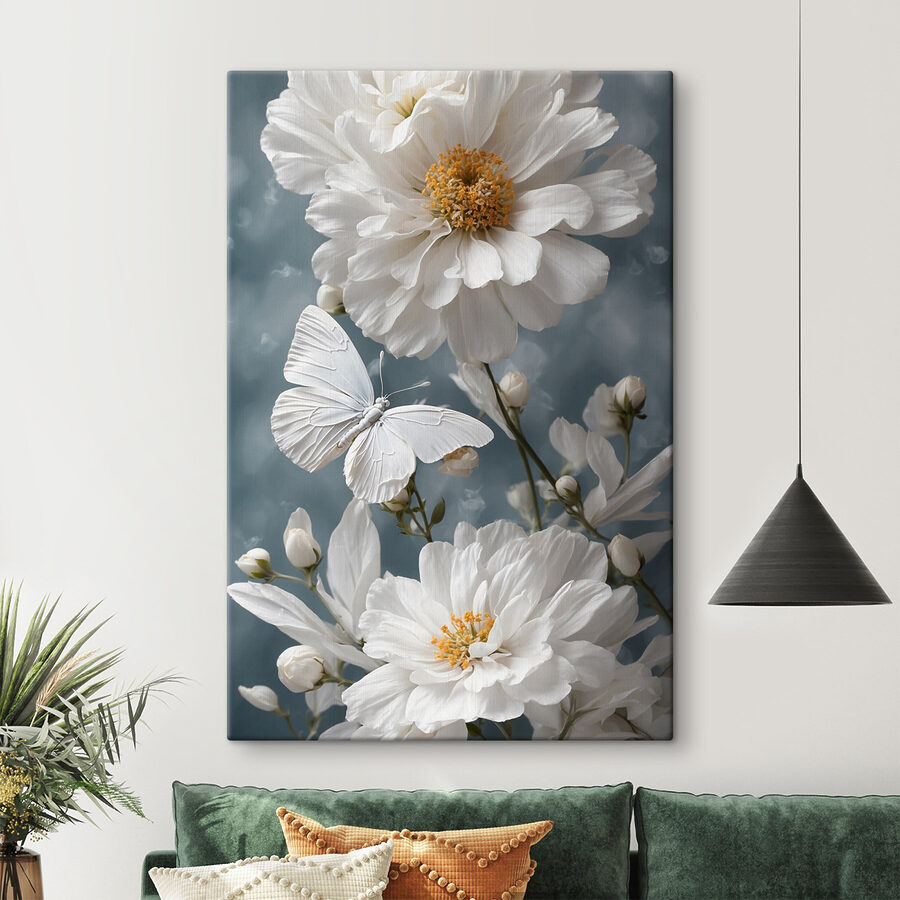 Fluture pe o floare
