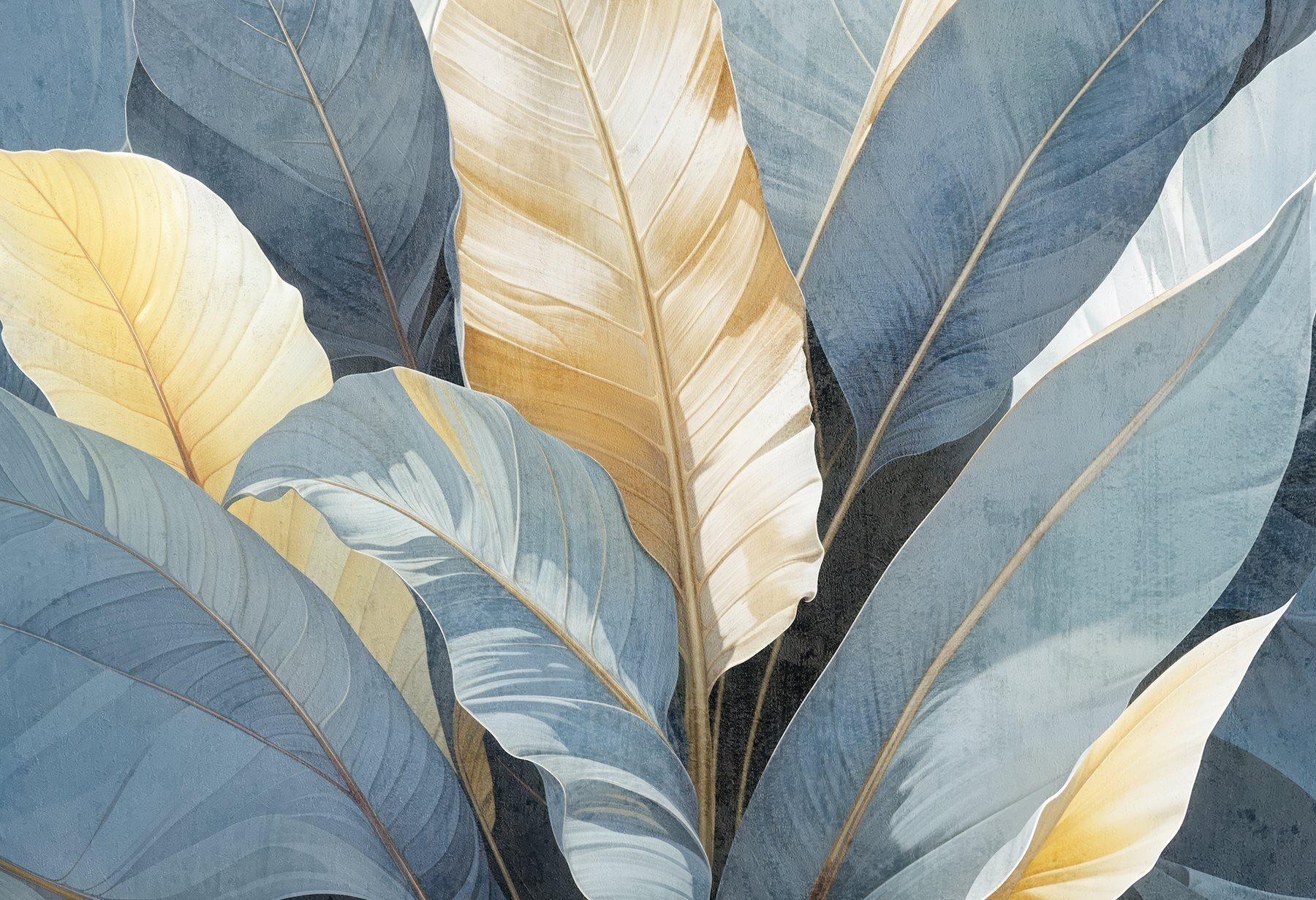 Natural hues of lush foliage