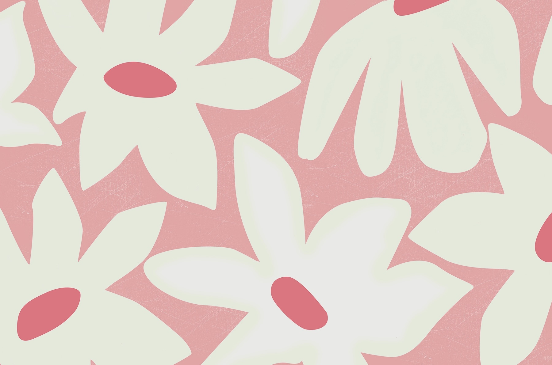Pink and white flower pattern Pink and white flower pattern