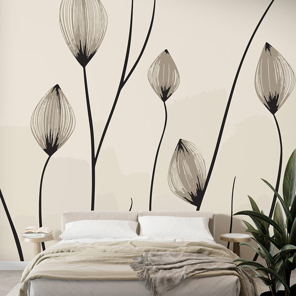 – Linii elegante de flori delicate – Linii elegante de flori delicate