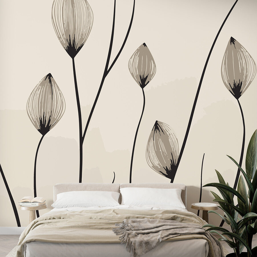 – Linii elegante de flori delicate – Linii elegante de flori delicate