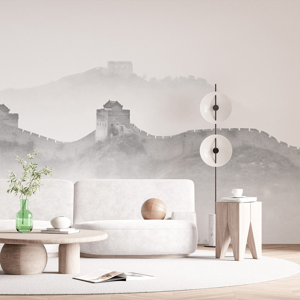 Wall on a mountain