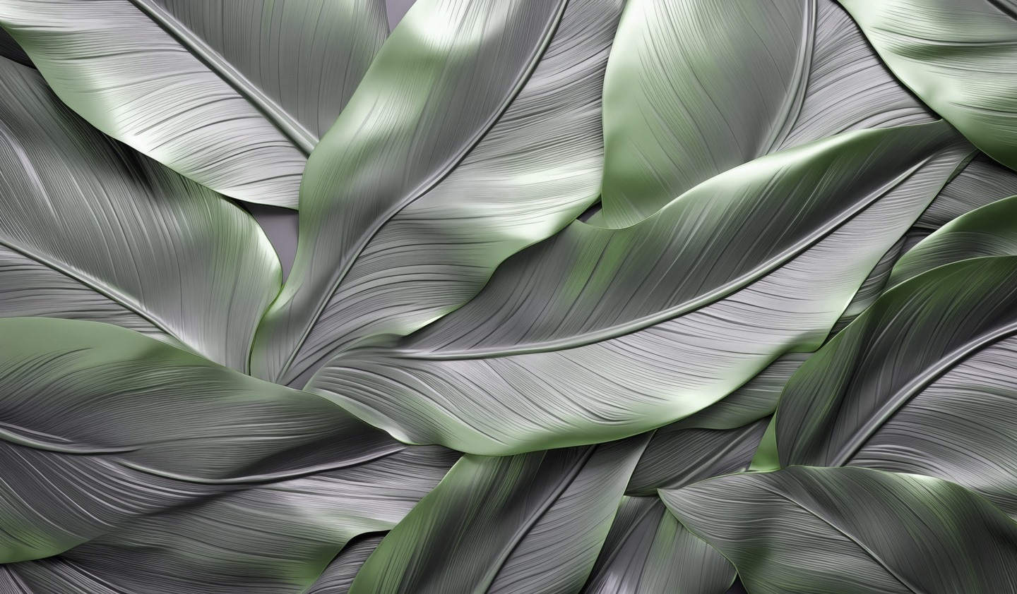 Group of green leaves