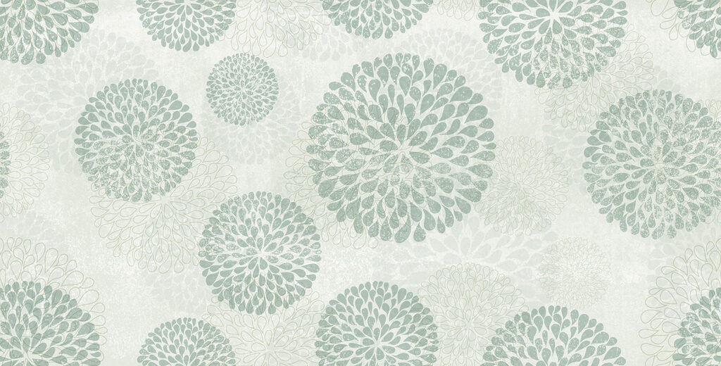 Wallpaper cu cercuri și flori Wallpaper cu cercuri și flori
