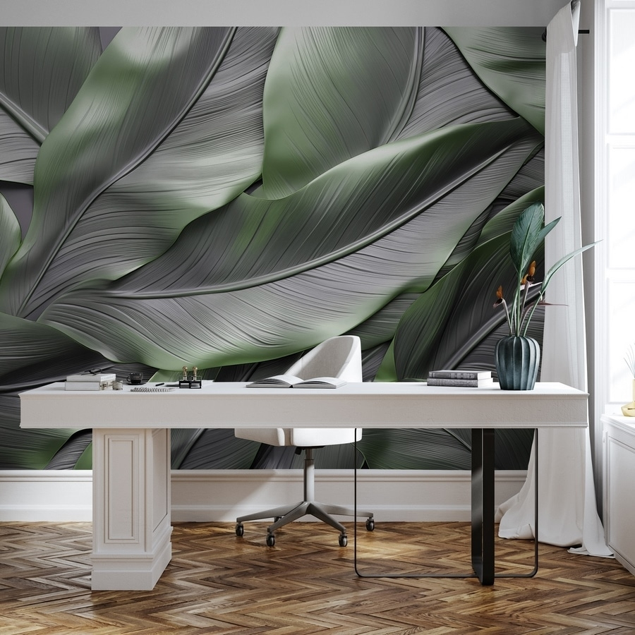 Group of green leaves