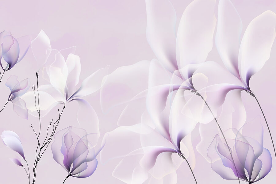 Flori moi în nuanțe delicate