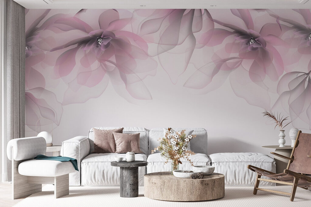 Group of pink flowers