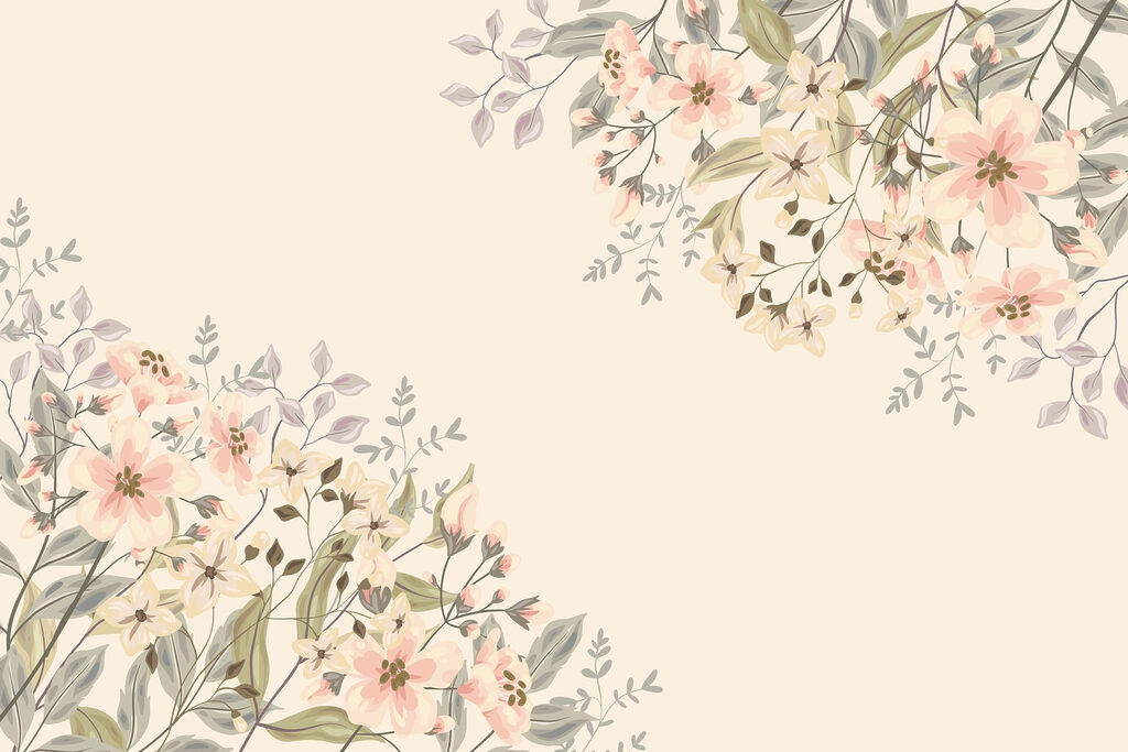 Model floral cu flori Model floral cu flori