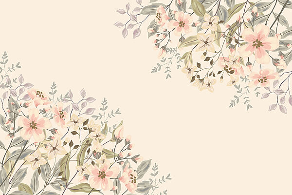 Model floral cu flori Model floral cu flori