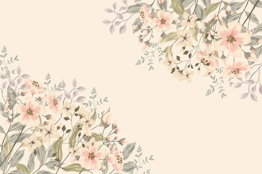 Model floral cu flori Model floral cu flori