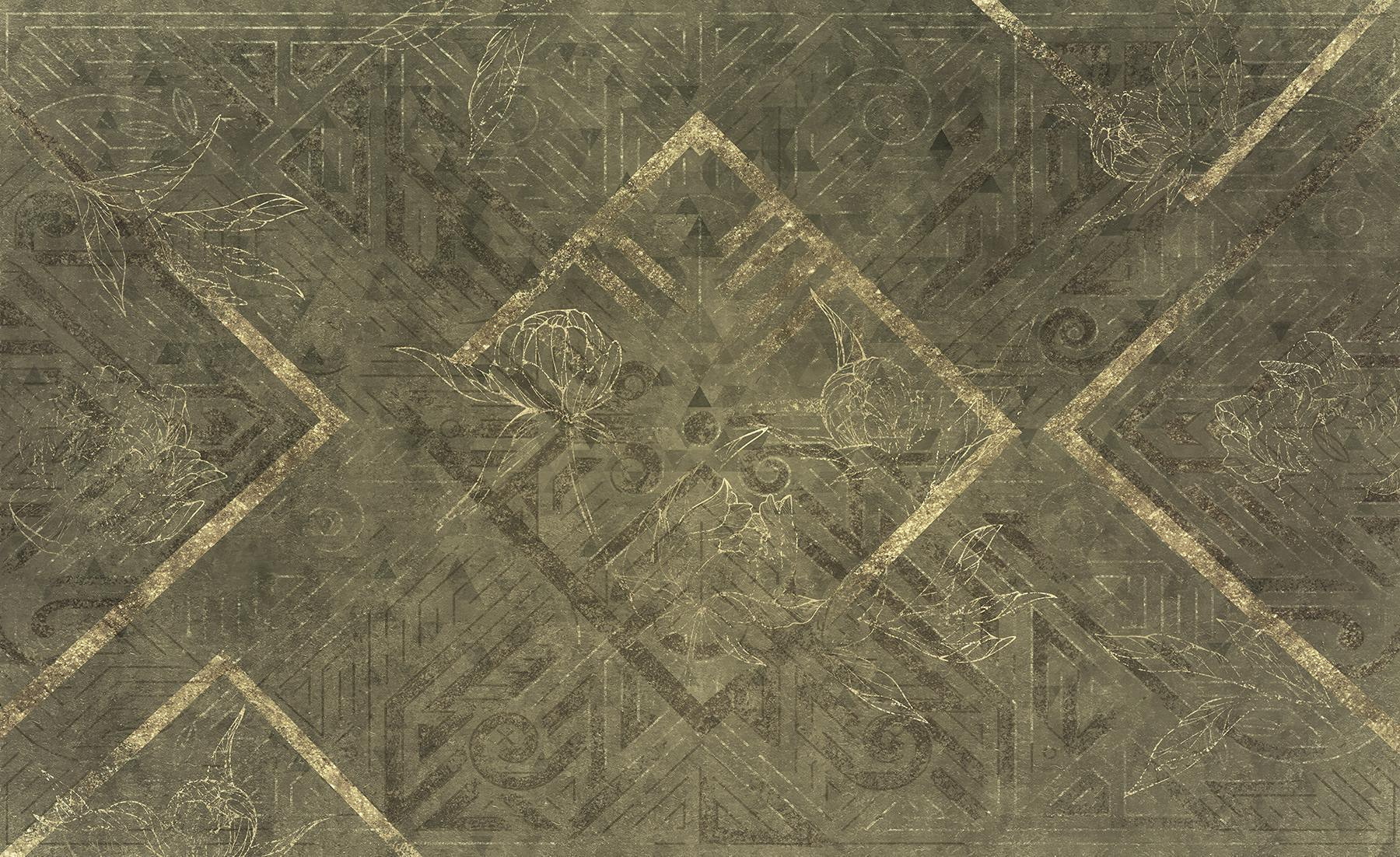 Intricate patterns intertwine with nature Intricate patterns intertwine with nature