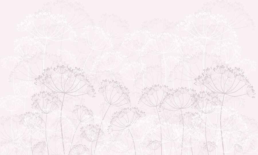 Inflorescențe delicate în nuanțe blânde