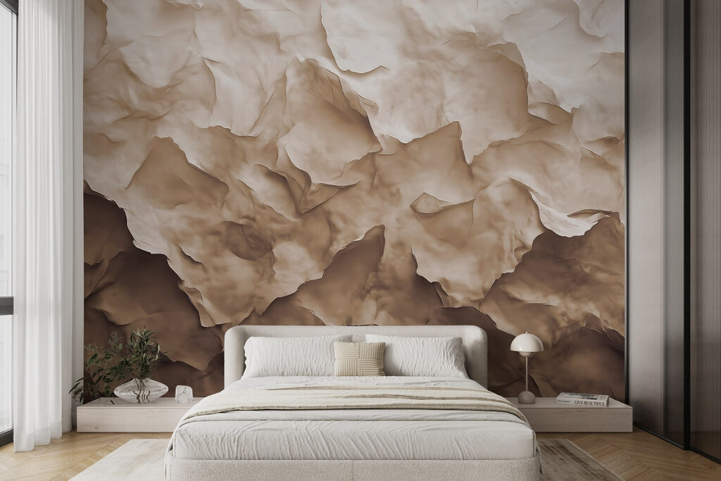 Abstract texture in warm tones