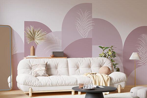 Design grafic roz și alb Design grafic roz și alb