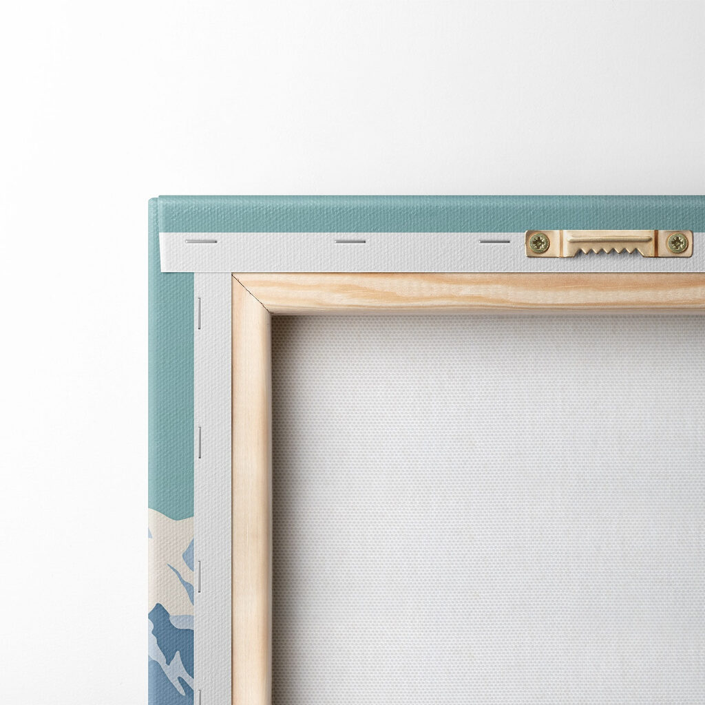 Car driving on a snowy road Car driving on a snowy road