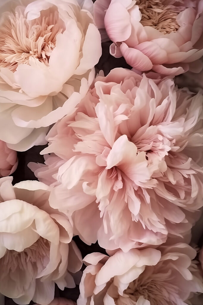 Group of pink flowers