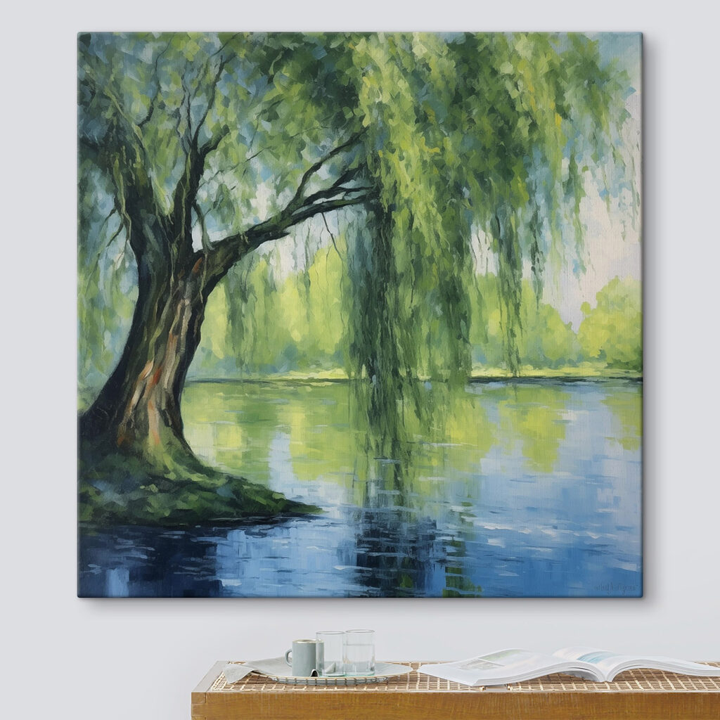 Tree next to water Tree next to water