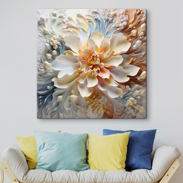 Frumoasă compoziție abstractă florală Frumoasă compoziție abstractă florală