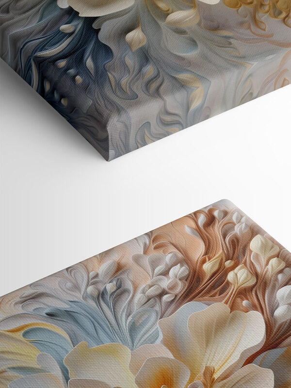 Frumoasă compoziție abstractă florală Frumoasă compoziție abstractă florală