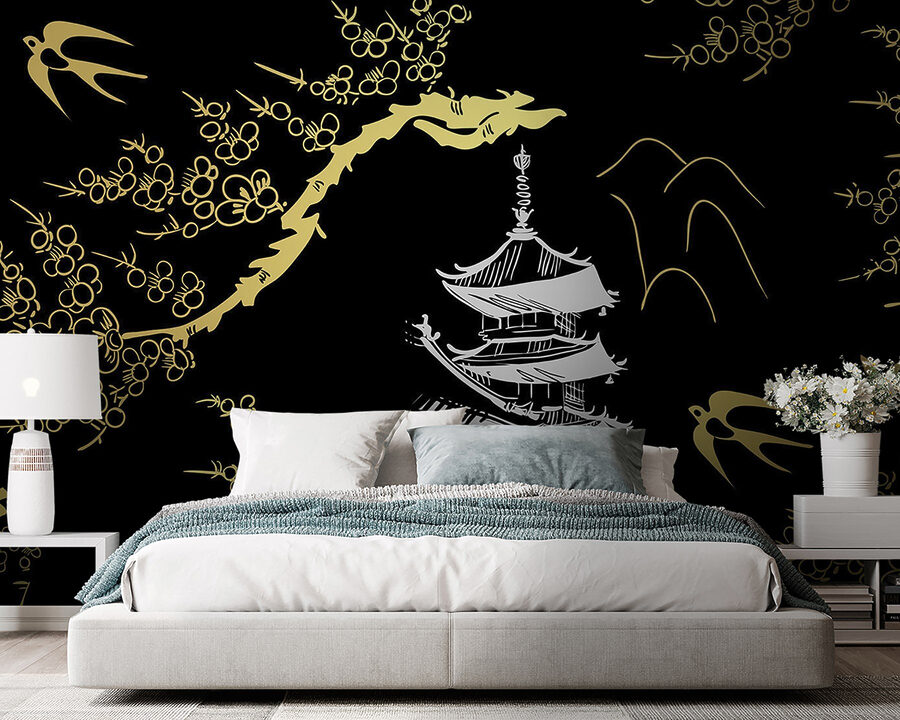 Templu senin printre flori delicate Templu senin printre flori delicate