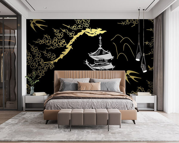 Templu senin printre flori delicate Templu senin printre flori delicate