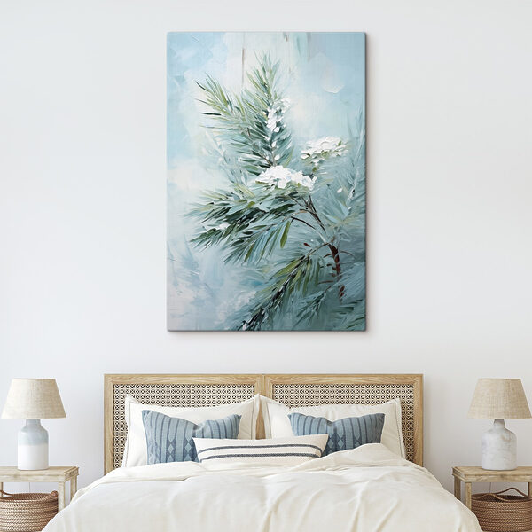 Pictura unei plante cu flori albe Pictura unei plante cu flori albe