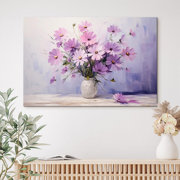 Pictura de flori într-o vază Pictura de flori într-o vază