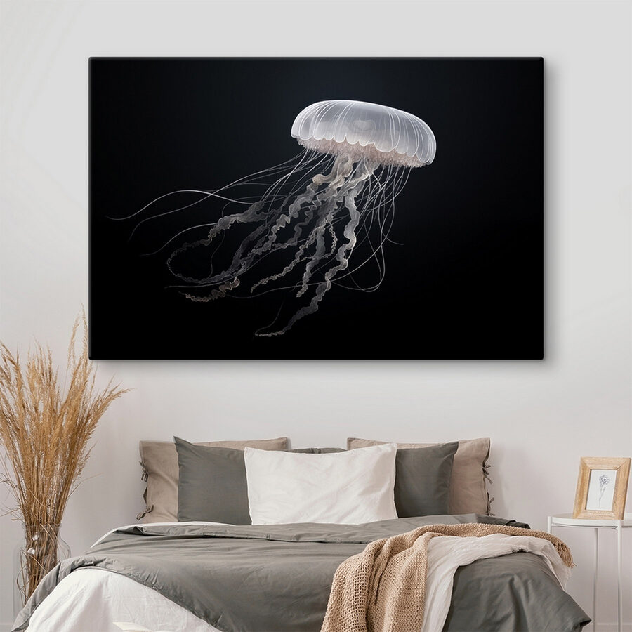Meduze cu tentacule lungi