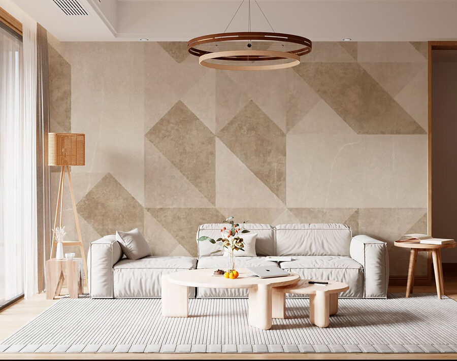 Model geometric atenuat în tonuri moi