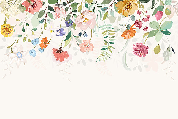 Eleganță florală în nuanțe delicate. Eleganță florală în nuanțe delicate.