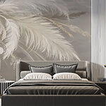 Fototapet Pene delicate în nuanțe moi