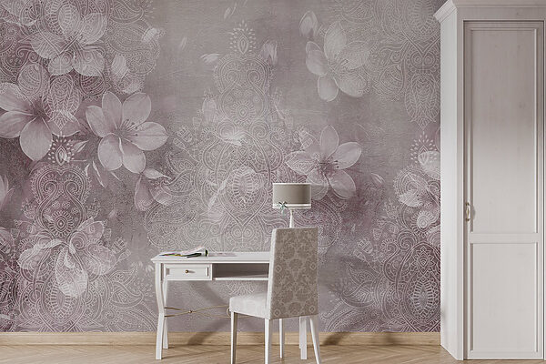 Modele florale delicate în nuanțe moi Modele florale delicate în nuanțe moi