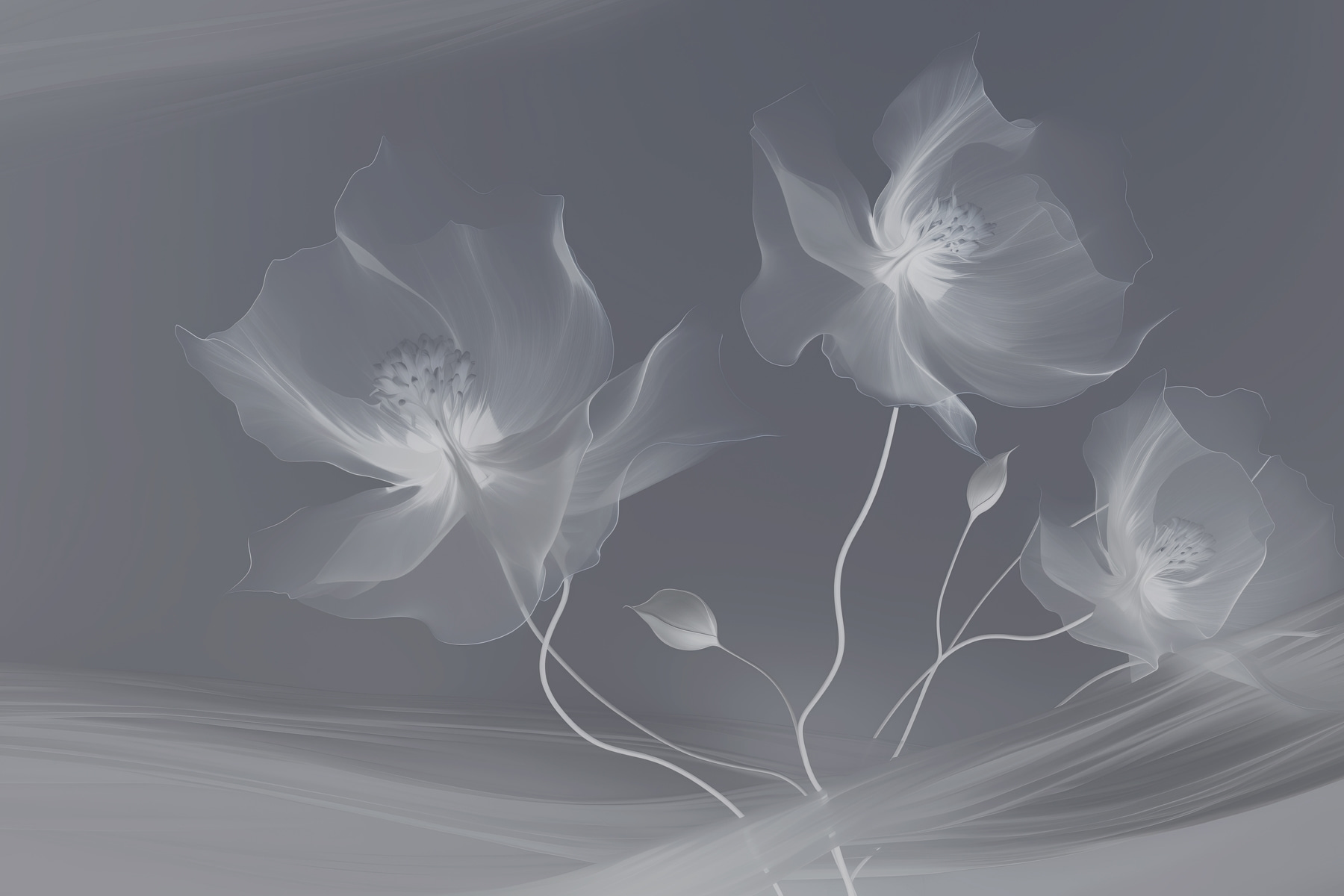 Delicate blooms in soft shades Delicate blooms in soft shades
