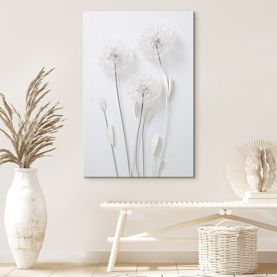 Inflorescențe delicate pe tulpini subțiri