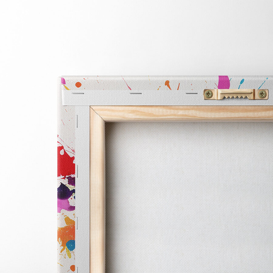 Tablouri Fluture colorat cu stropi de vopsea - imagine 11
