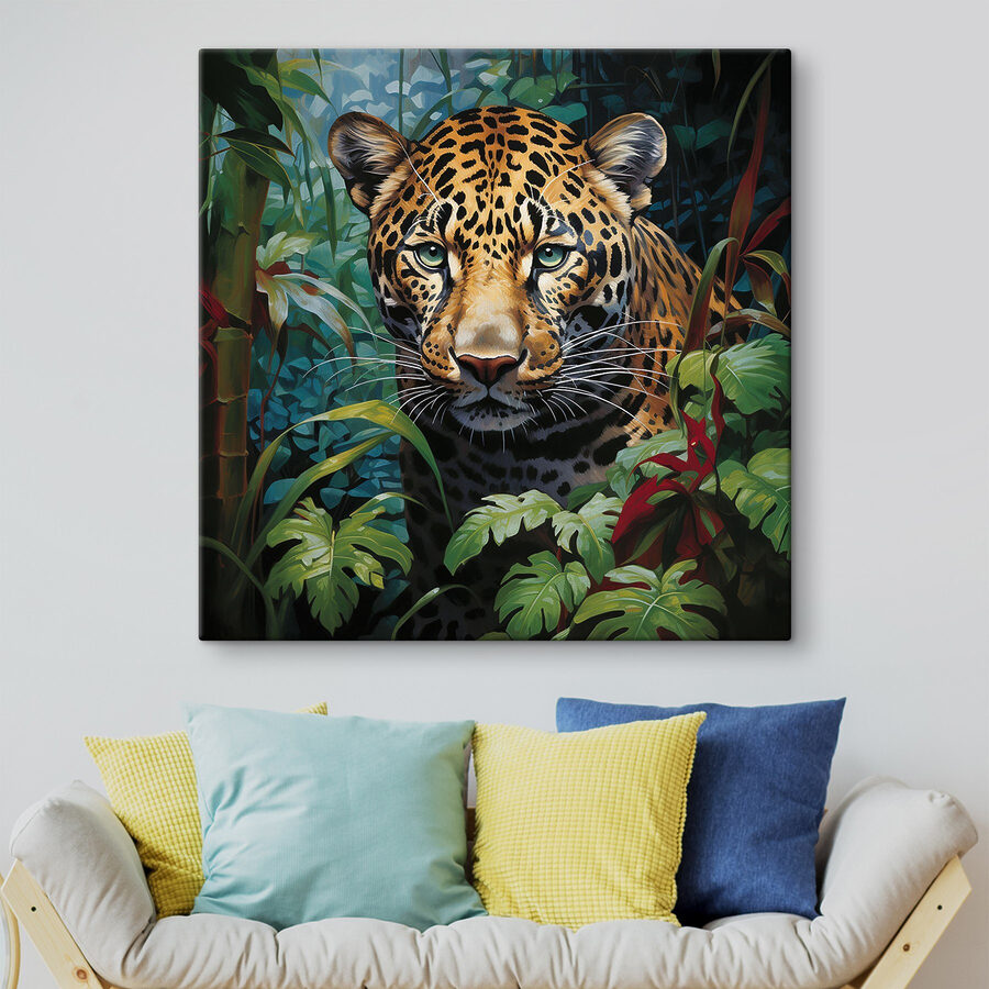 Leopard în junglă