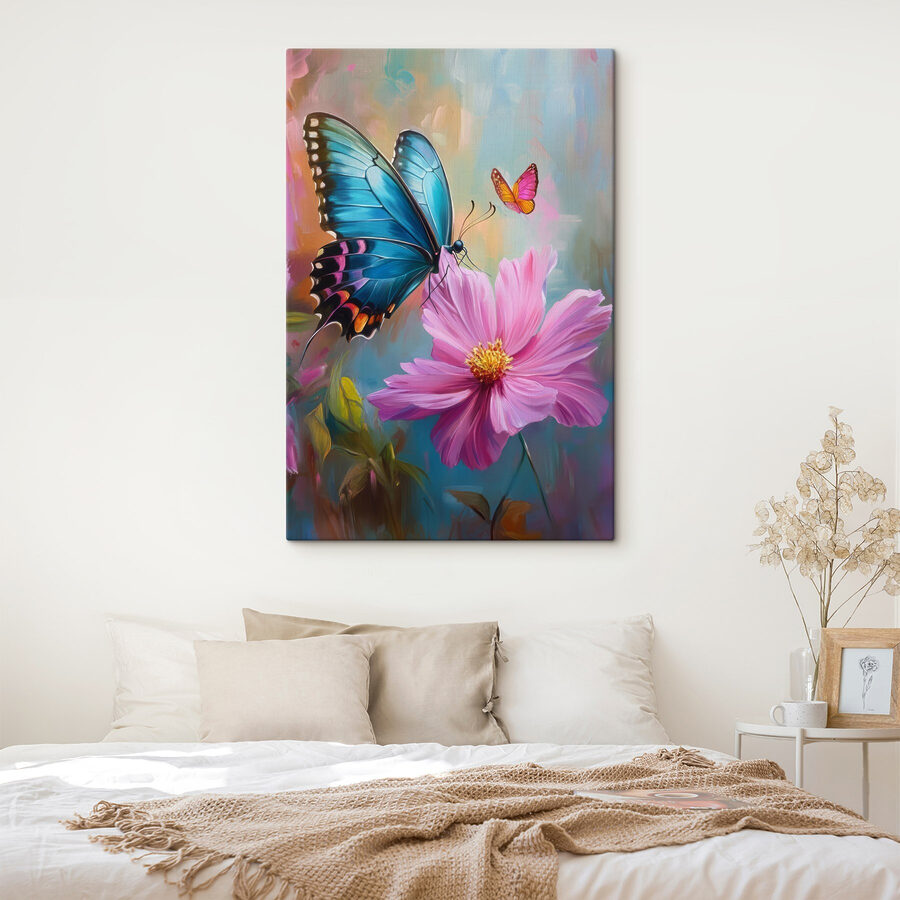 Fluture pe o floare