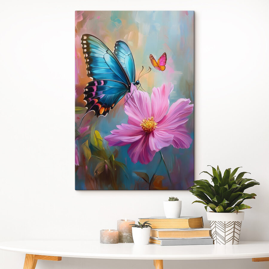 Fluture pe o floare