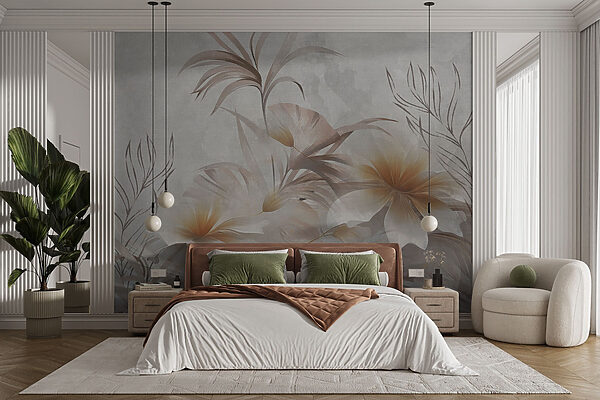 Design floral elegant cu nuanțe delicate Design floral elegant cu nuanțe delicate