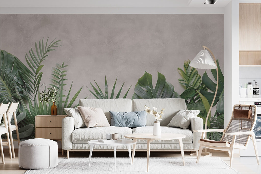 Group of green leaves