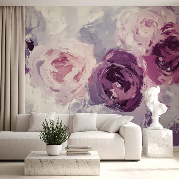 Pictura de flori pe o suprafață Pictura de flori pe o suprafață