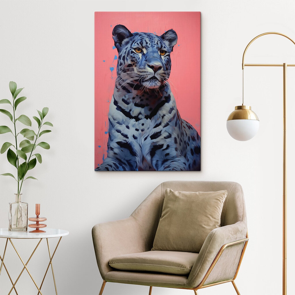 Majestic cat with striking markings