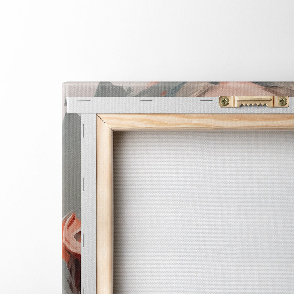 Painting of a woman's face Painting of a woman's face