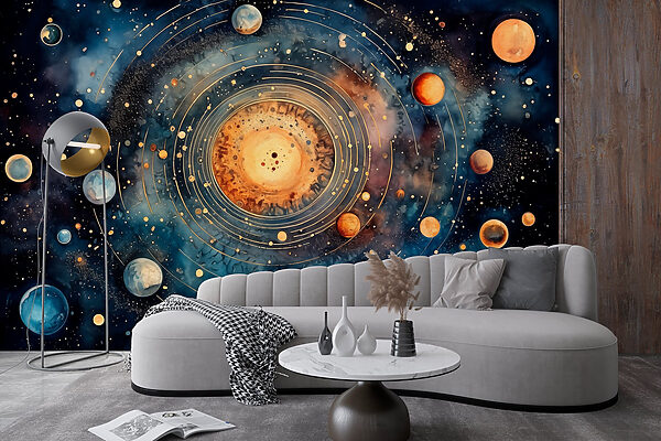 Pictura planetelor în spațiu Pictura planetelor în spațiu